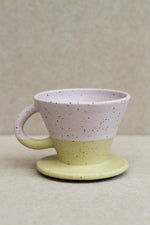 Load image into Gallery viewer, Coffee Pour over - Banana &amp; Dusty pink
