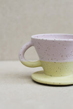 Load image into Gallery viewer, Coffee Pour over - Banana &amp; Dusty pink
